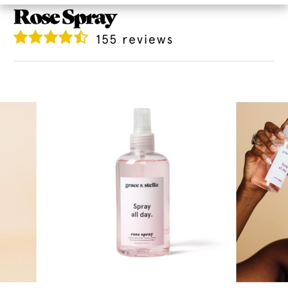 5 for $10! Grace & Stella Spray All Day Rose Spray